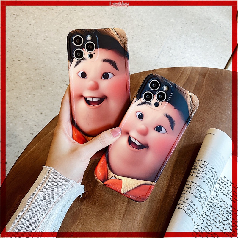 Cartoon Cute Film Up Little Fat IMD Silicone Anti-fall Phone Case Soft Case for IPhone7/8 IPhone 7Plus/8Plus IPhone X XS XR XSmax IPhone 11 11pro 11promax IPhone 12 12pro 12promax