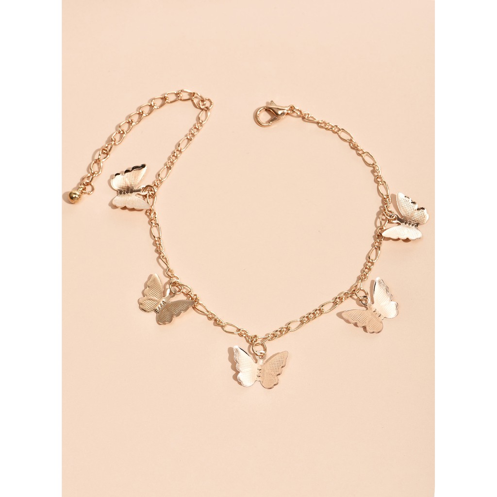 [Mã FACBHOT55 giảm 10K đơn bất kì] Lắc Chân Hợp Kim Hình Bướm Thiết Kế Tinh Tế | BigBuy360 - bigbuy360.vn