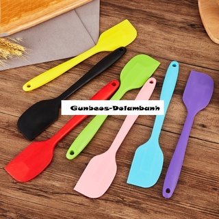 Phới silicon đúc/spatula phới dẹt  21cm - 28cm