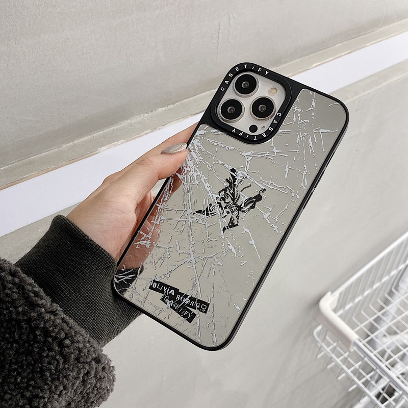 Ốp điện thoại tráng gương họa tiết bướm thích hợp cho iPhone 7 8 Plus X XS XR 11 12 13 Mini Pro Max SE 2020