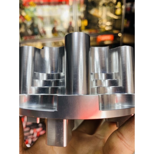 Cùi dĩa 6 lỗ X1R màu bạc cho Ex150-155