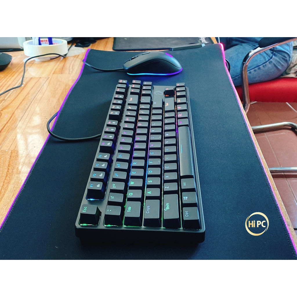 Bàn phím cơ Gaming DAREU EK87 - Black