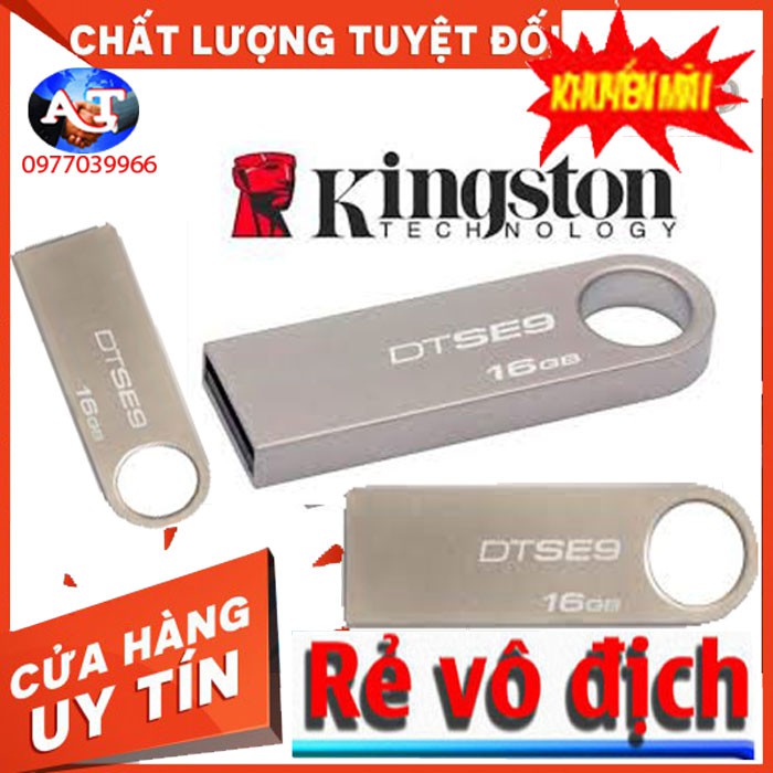 [ COMBO 5 ] USB Kingston 16G SE9