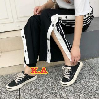 Quần xẻ cúc bấm siêu hít hót
