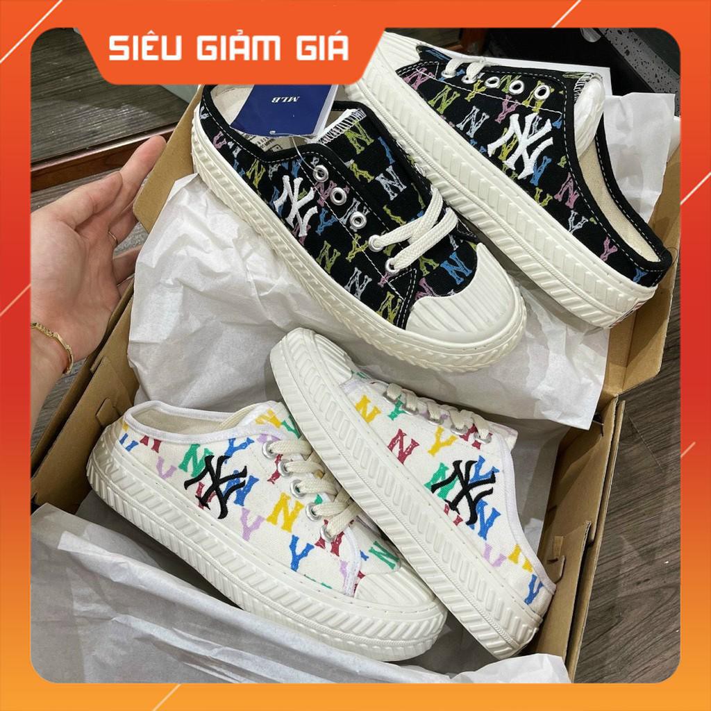 [FULL PK - FREESHIP] Giày sục 𝐌𝐋𝐁𝐍𝐘 2021 full box bill túi hàng đẹp dành cho nữ, Sục NY flashsale