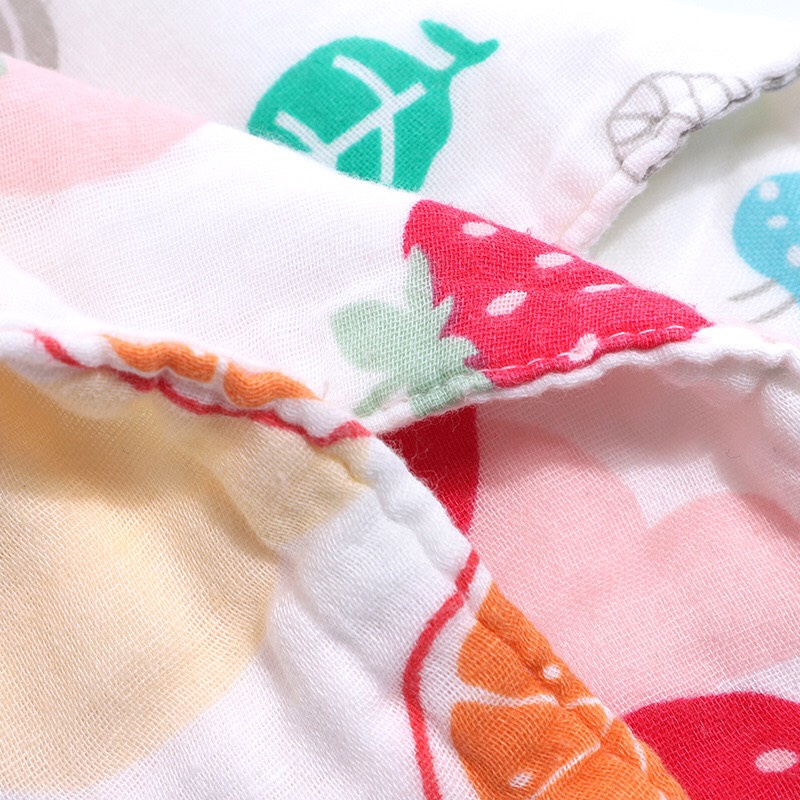 Khăn yếm tam giác cho bé, yếm xô cotton có cúc bấm cao cấp loại dày mềm mịn thoáng mát cho trẻ sơ sinh