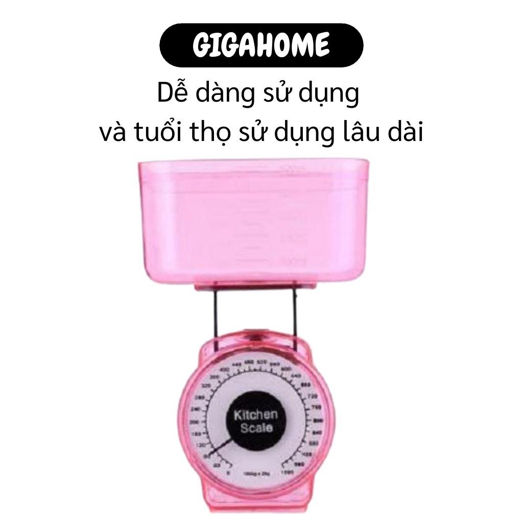 Cân Thực Phẩm GIGAHOME Cân Nhà Bếp Kitchen Độ Chính Xác Cao, Có Khay Sẵn, Tối Đa 1kg 4778