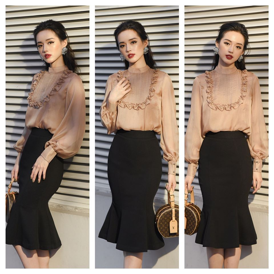 Chân váy bút chì nữ HB HUONGBOUTIQUE - HBZ151 | BigBuy360 - bigbuy360.vn