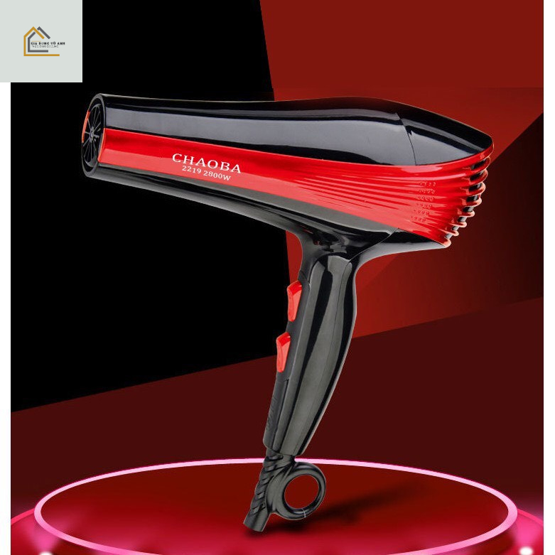 Máy sấy tóc công suất lớn , máy sấy tóc 2 chiều nóng lạnh Chaoba 2019 3000W tạo kiểu tóc chuyên nghiệp mẫu mới 2022