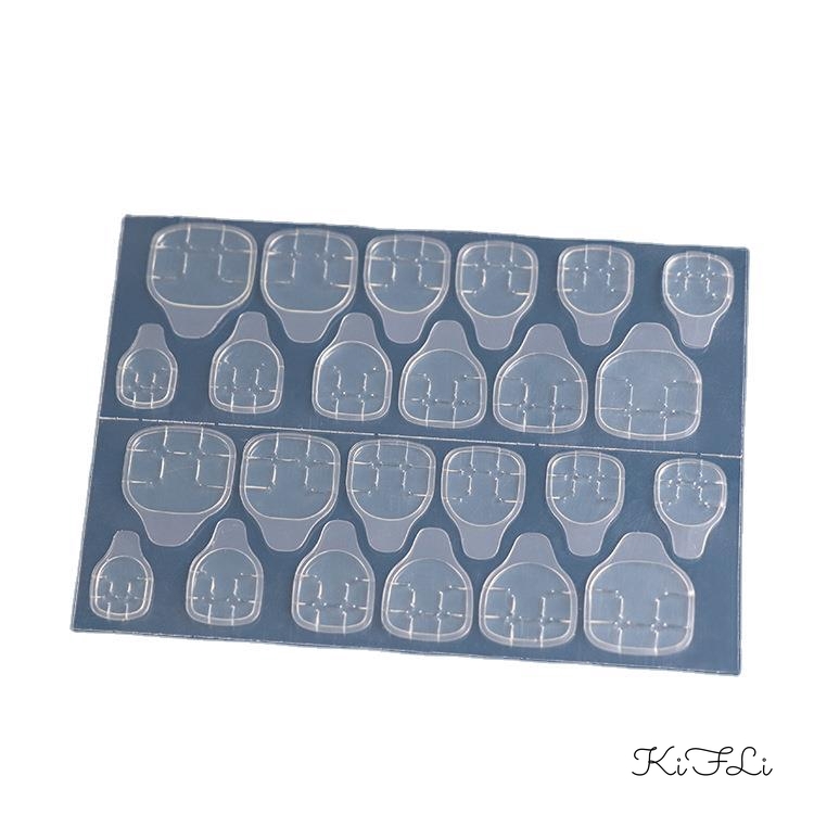 Set 24 keo dán móng giả trong suốt K2