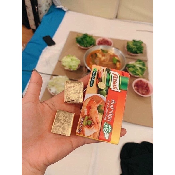 Gia Vị Nấu Lẩu Tomyum, 1 Hộp Có 6 Viên