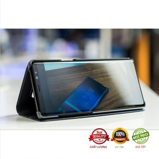 Bao da tráng gương cho Samsung Galaxy Note 8 Note 9 Note 10 Note 10 Plus