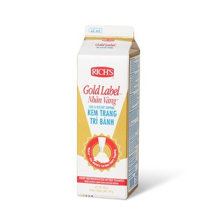 Kem topping gold label Rich hộp 1kg