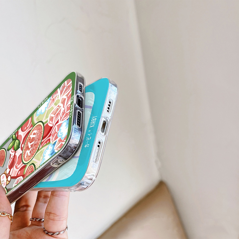 Ốp Điện Thoại Tpu Mềm Chống Sốc In Hình Thỏ Kirby Cho iPhone 11 12 13 pro max XS X XR XSMax 7 8 6 6s plus 5 4 SE 2020