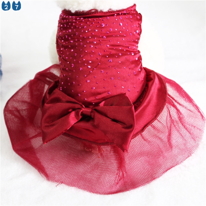 Đầm Cưới Lộng Lẫy 27Pets} XS-XXL Thời Trang Mùa Hè Cho Cún Cưng