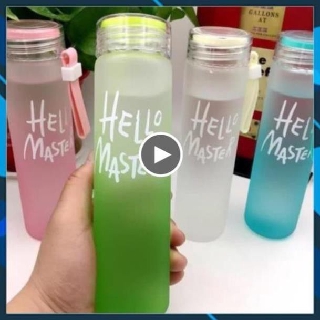 💥 xã kho💥 bình nước thủy tinh hello master