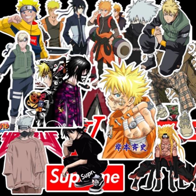 37 - SET 200 HÌNH DÁN STICKER NARUTO ĐỘC ĐÁO DÁN TRANG TRÍ ĐIỆN THOẠI LAPTOP MŨ BẢO HIỂM