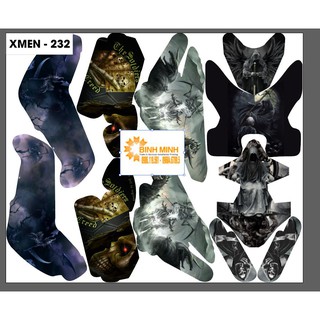 tem trùm xe điện Xmen 232