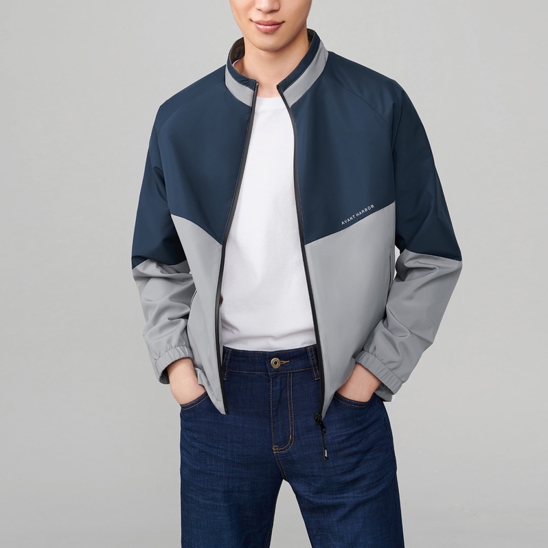 HLA - Áo Khoác Nam Thời Trang Double-sided Wear Jacket