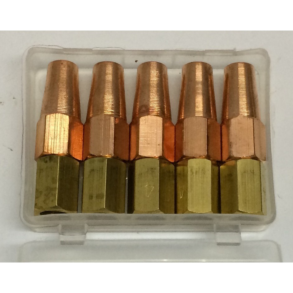 Hộp 5 béc hàn oxy-ga - hàn gió đá