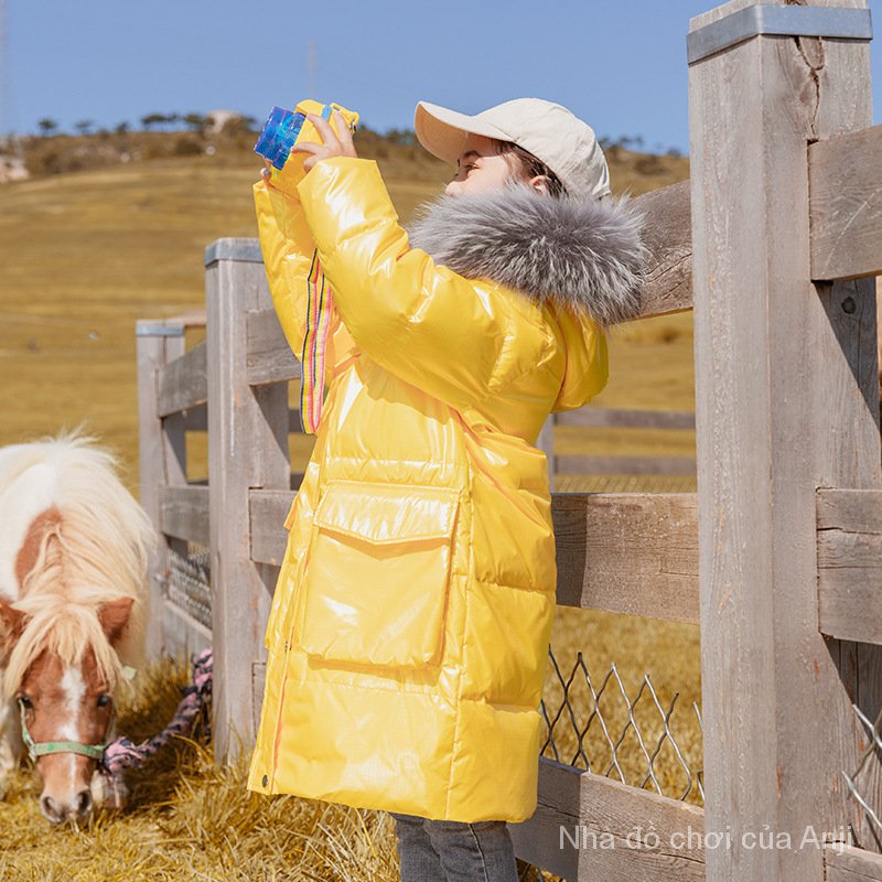 Children Girls Long Coat Thick Coat Male Children