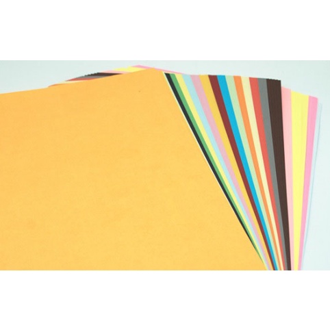 Giấy Vuông Màu Thủ Công 20 màu Kích Thước 20x20cm 100 Tờ (Hai Mặt Đều Có Màu)