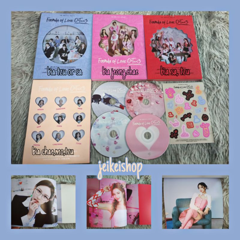 Album lưu niệm TWICE [ Formula of love ]