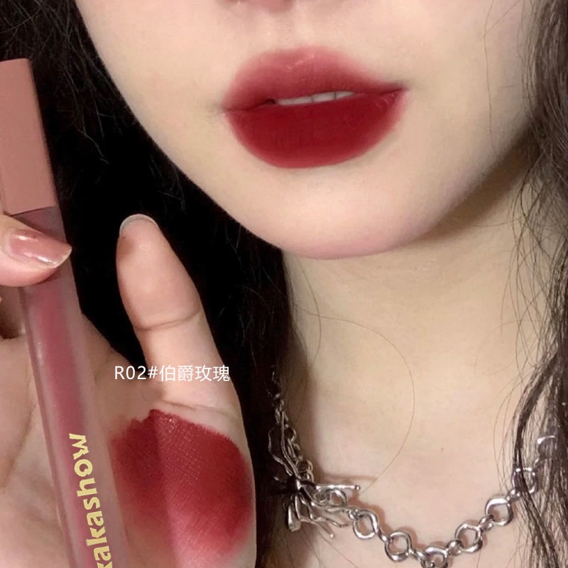 Kakashow Nhỏ Ống Mỏng Son Môi Sương Mượt Môi Glaze Nhung Matte Liptint Lip Gloss Liquid Lipstick | BigBuy360 - bigbuy360.vn