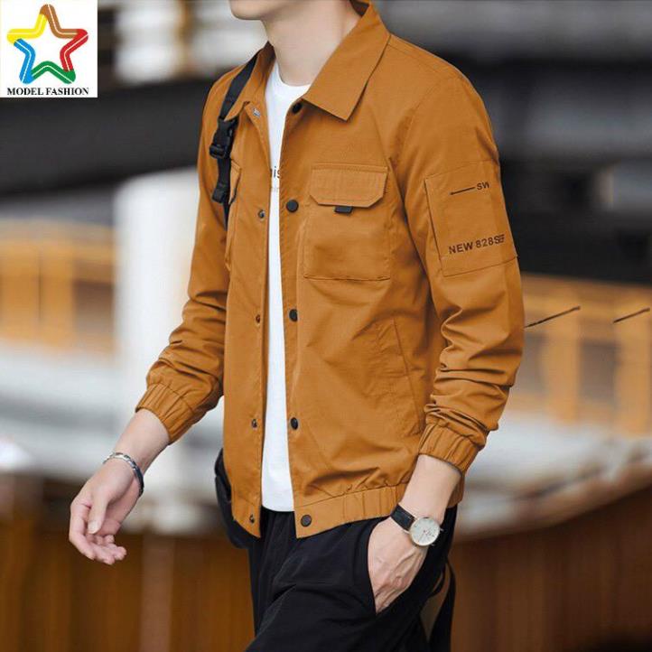 Áo khoác kaki bomber 2 lớp cao cấp PHL Fashion bk19