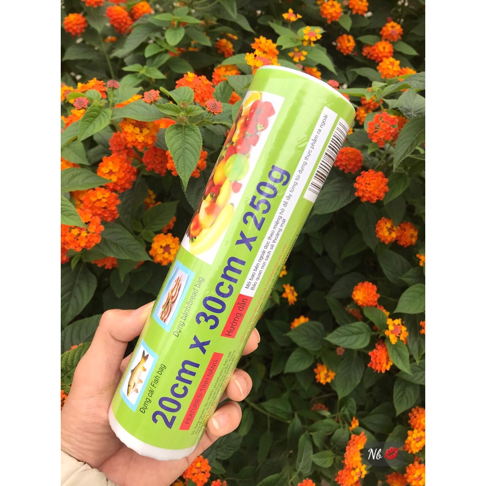 Túi đựng thực phẩm sinh học An Lành cuộn 250g  cuộn tầm 130 túi