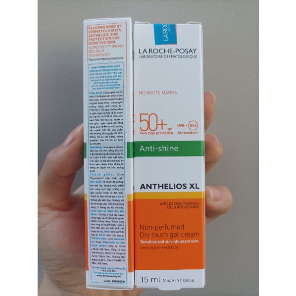 [Date 2024] Kem chống nắng La Roche Posay Anthelios XL 15ml