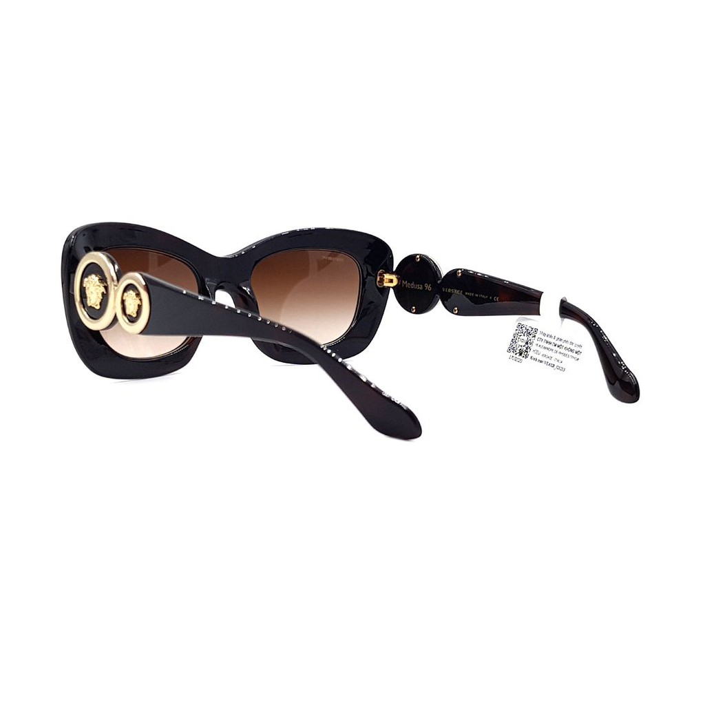 Kính mát nam nữ thời trang Versace VE4328 5212/13 chính hãng, thiết kế dễ đeo bảo vệ mắt