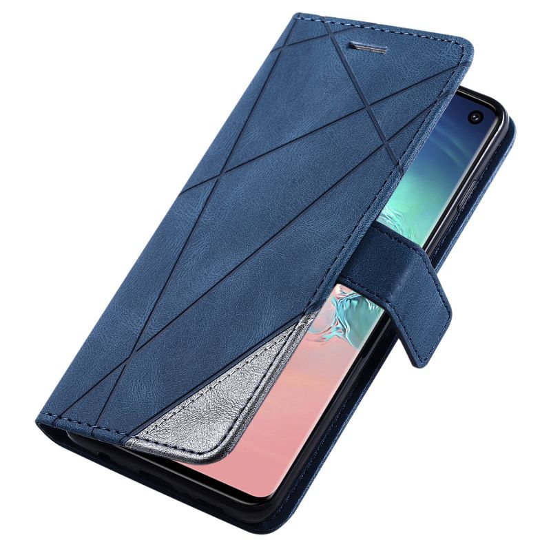 Ốp Điện Thoại Da Nắp Gập Đơn Giản Có Ngăn Đựng Thẻ Cho Samsung Galaxy S20 S10 S9 S8 S7 S10E S10 Plus S9 Plus S8 Plus S7 Edge