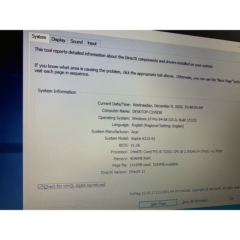 Acer aspire I5-7200u | BigBuy360 - bigbuy360.vn
