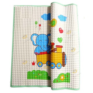 Chiếu Cao Su Non Điều Hòa Chống Nóng Mùa Hè Cho Bé - Thông Hơi Thoáng Khí KT 60x90cm (Giao Màu Ngẫu Nhiên)