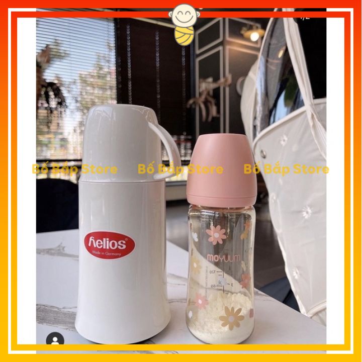 Bình Sữa Moyuum Hoa Cúc Daisy ⚡𝟭𝟬𝟬% CHÍNH HÃNG⚡ Moyuum Hồng 170ml/270ml nội địa Hàn Quốc