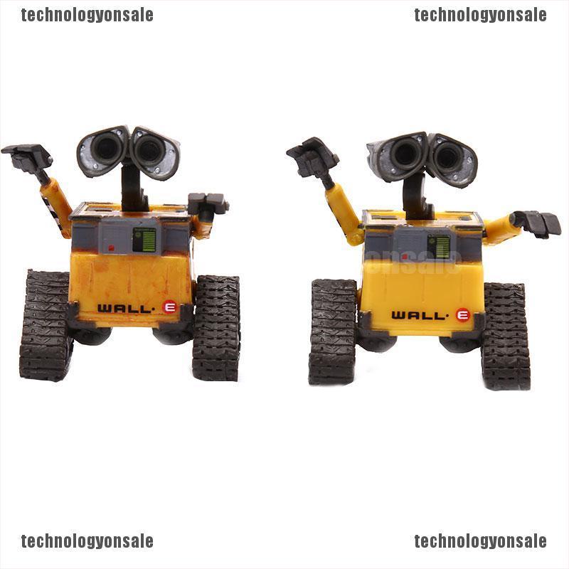 [Tech] Wall-E Robot Wall E & EVE PVC Action Figure Collection Model Toys Dolls