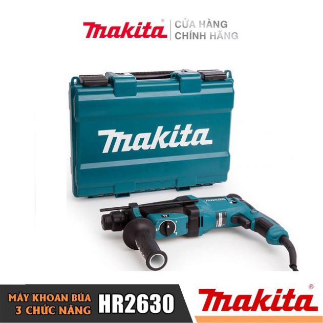 [Chính Hãng] Máy Khoan Búa Đa Năng Makita HR2630 ( 26MM-800W )