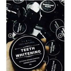 Bột tẩy trắng răng than hoạt tính - Than tre hoạt tính Teeth Whitening