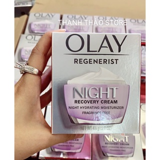 Kem dưỡng da ban đêm tái tạo da-chống lão hóa Olay Regenerist Night Recovery Cream Advanced Anti-aging Moisturize Night
