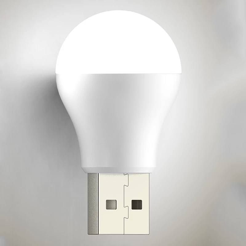 Set 2 Đèn LED USB Không Dây Thân Thiện Với Môi Trường Ánh Sáng Trắng Ấm Bảo Vệ Mắt Dùng Trong Nhà/Đi Cắm Trại/ Đọc Sách