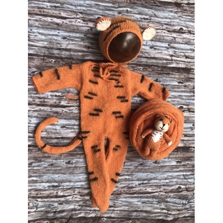 Bộ cọp len newborn