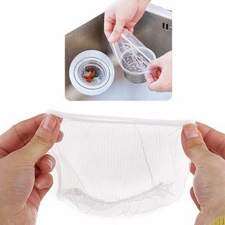 Sét 100 Túi lưới lọc rác bồn rửa bát