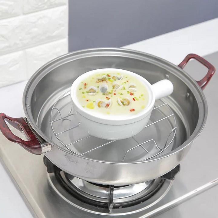 Vỉ Hấp Inox 4 Chân Đa Năng 1331 SHOP HOÀNG XUÂN