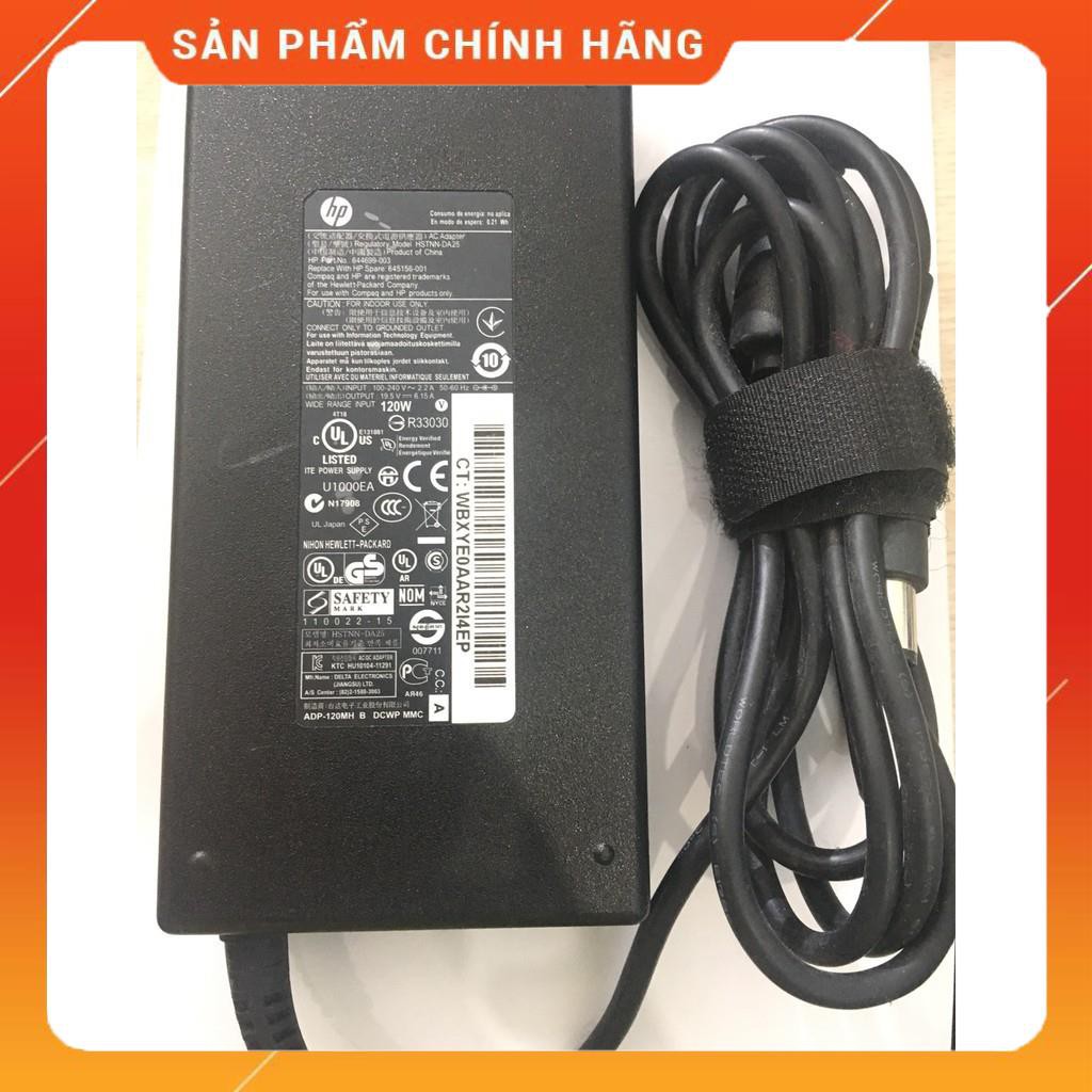 Sạc laptop HP 19.5v 6.15a chân kim to