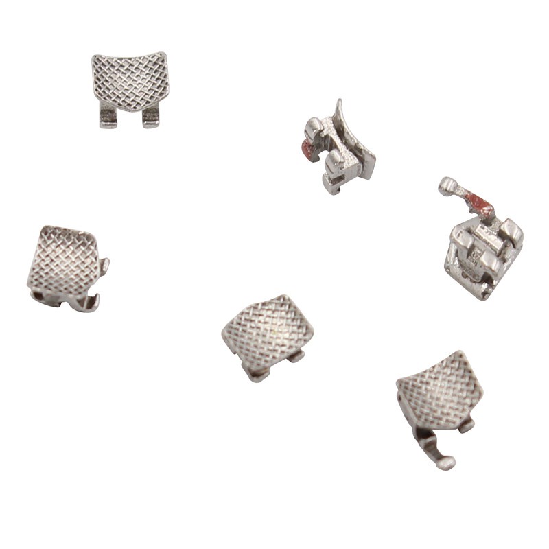 Set 20 móc nối niềng răng chất liệu kim loại chất lượng cao