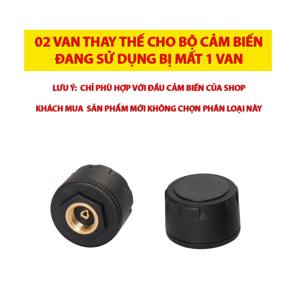 Cảm Biến Áp Suất lốp ô tô LAKADO gắn ngoài pin năng lượng mặt trời, chống nước - Bảo Hành 12 Tháng