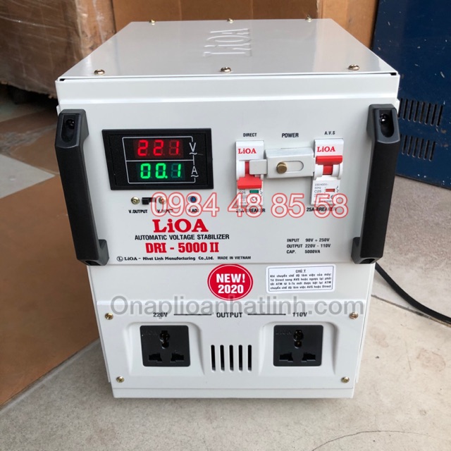 Lioa 5kva dải 90v