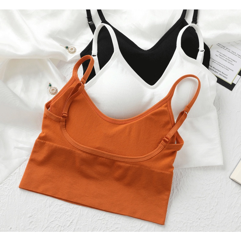 Áo Lót Nữ Áo Bra Nữ AN102 chữ U hở lưng 2 dây không gọng nâng ngực gợi cảm co giãn mẫu krfashion đẹp cao cấp