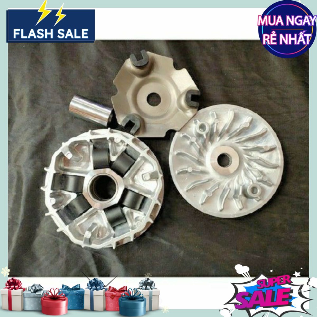 Bộ côn trước AB125 PCX Lead 125 VARIO SPACY 125 SH Mode Click 125 (chén bi, cánh quạt, ắc, bi nồi kẹp trượt ly hợp honda